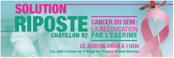 Solution Riposte Escrime et Cancer du Sein